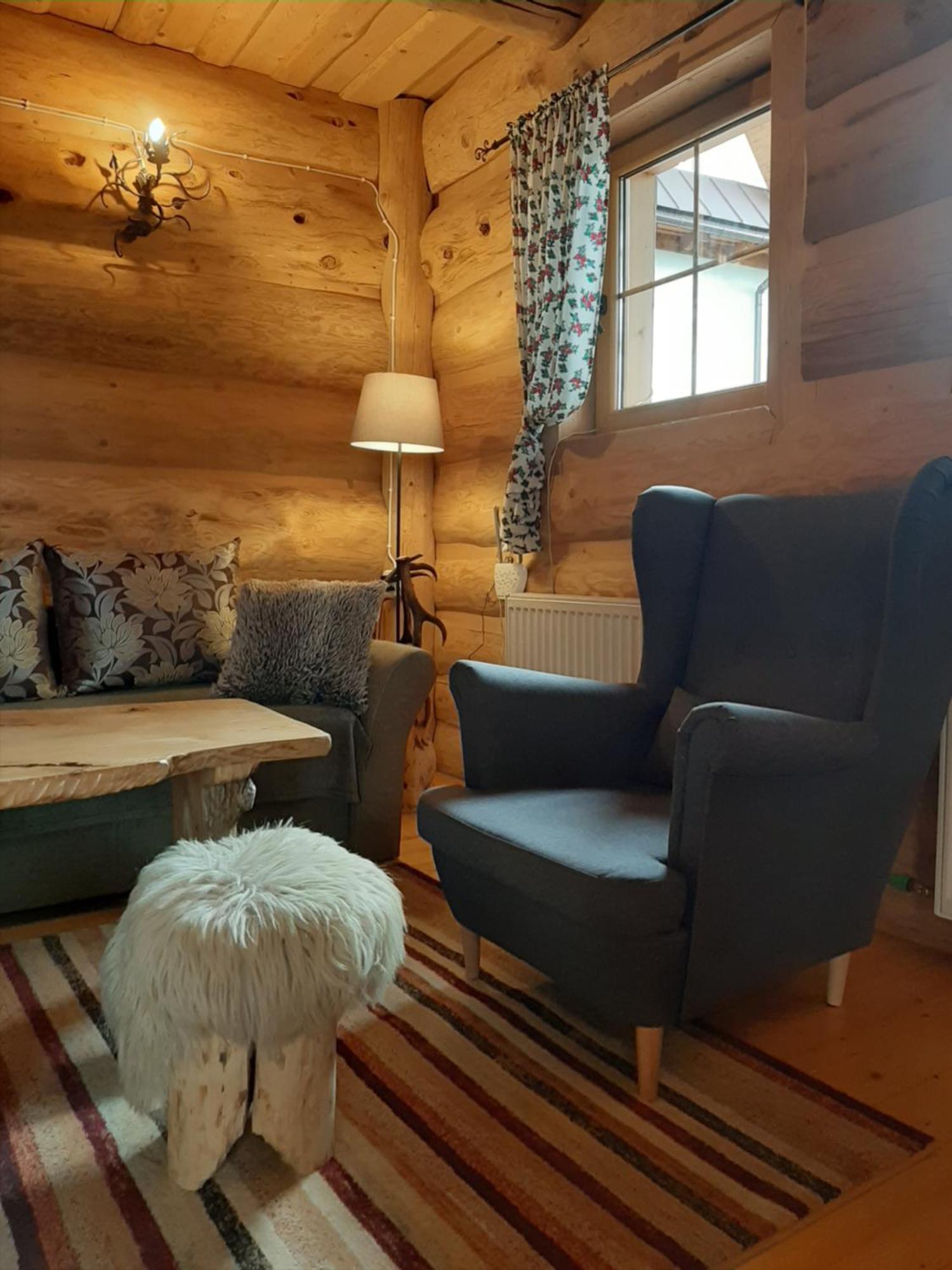 Goralski Domek Z Kominkiem - Highlander Wooden House مورزاسيخله المظهر الخارجي الصورة