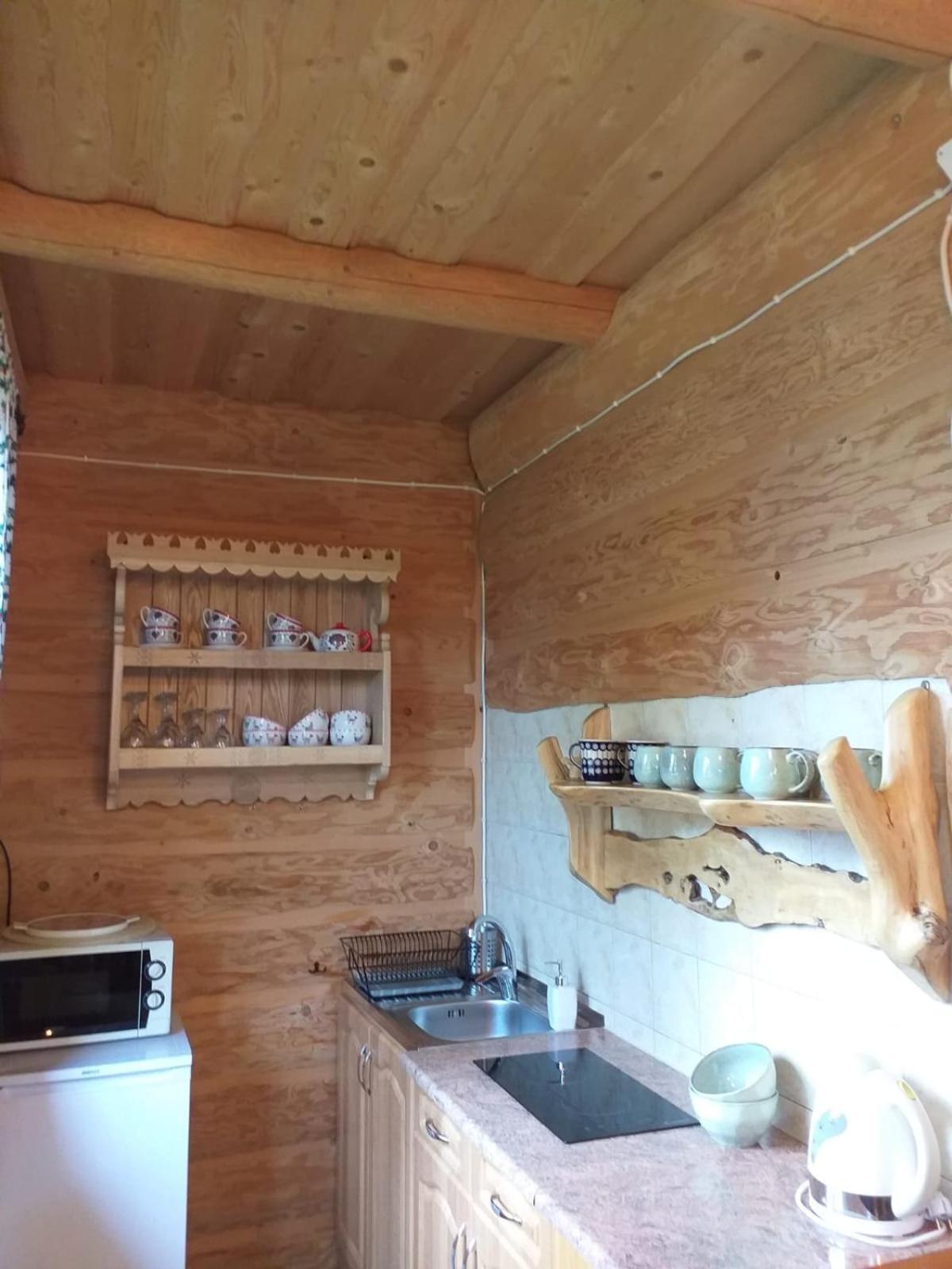 Goralski Domek Z Kominkiem - Highlander Wooden House مورزاسيخله المظهر الخارجي الصورة