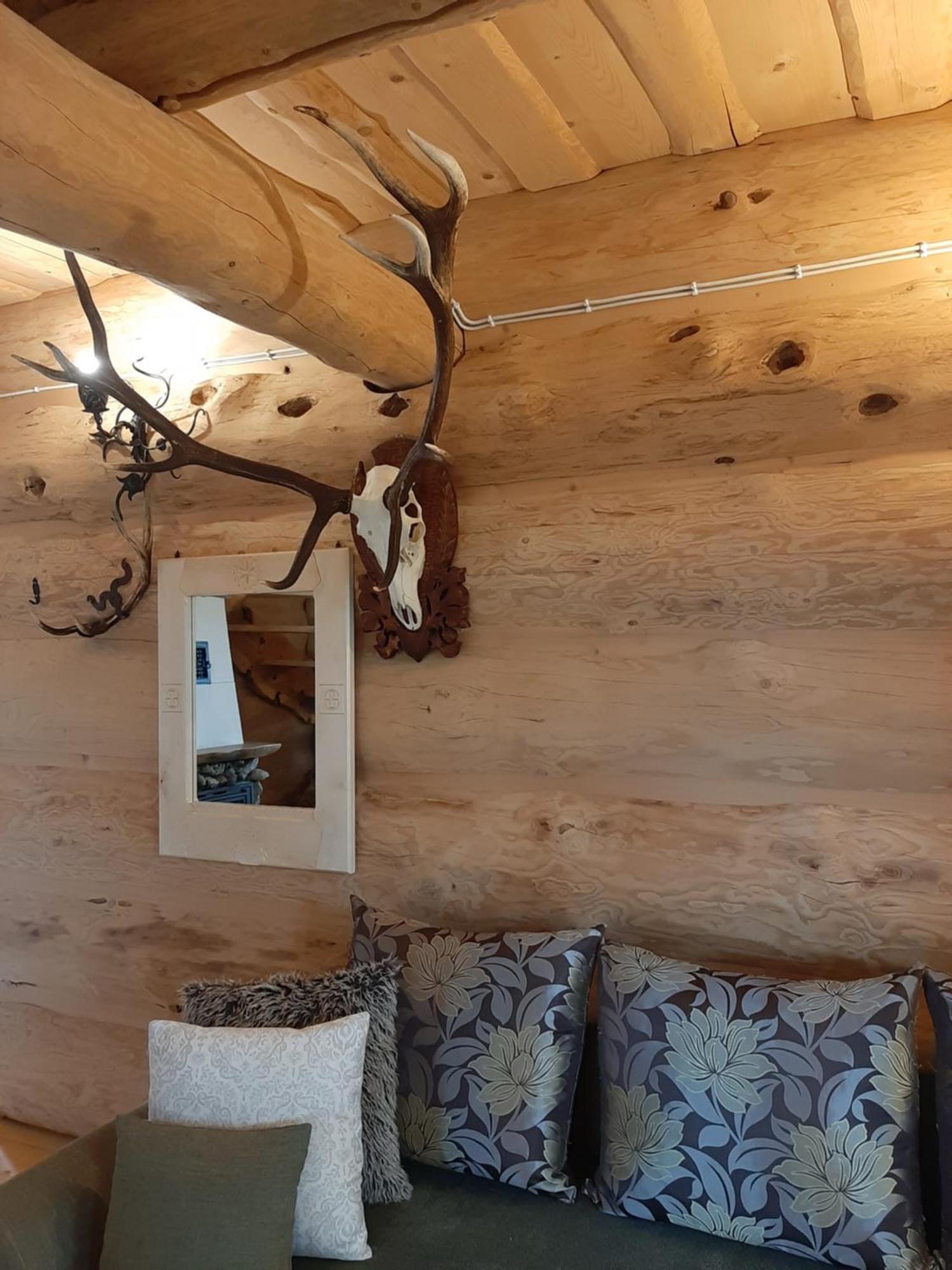 Goralski Domek Z Kominkiem - Highlander Wooden House مورزاسيخله المظهر الخارجي الصورة