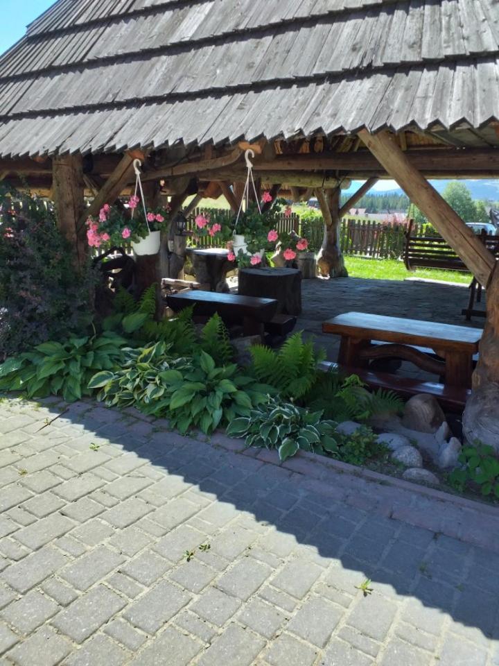 Goralski Domek Z Kominkiem - Highlander Wooden House مورزاسيخله المظهر الخارجي الصورة
