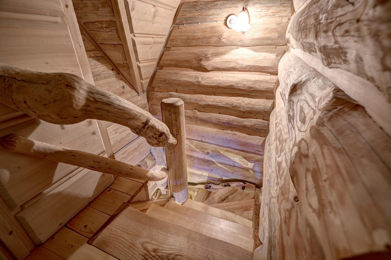 Goralski Domek Z Kominkiem - Highlander Wooden House مورزاسيخله المظهر الخارجي الصورة