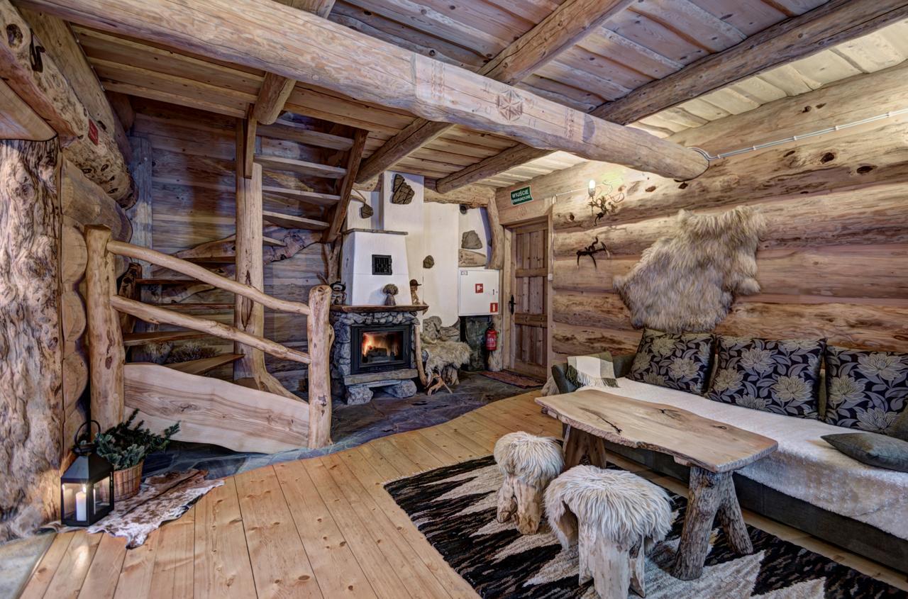 Goralski Domek Z Kominkiem - Highlander Wooden House مورزاسيخله المظهر الخارجي الصورة