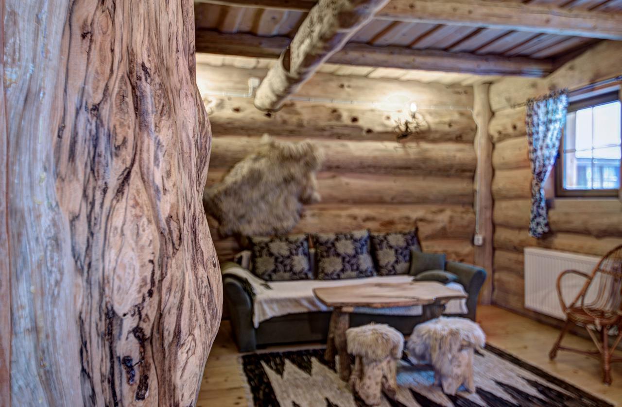 Goralski Domek Z Kominkiem - Highlander Wooden House مورزاسيخله المظهر الخارجي الصورة