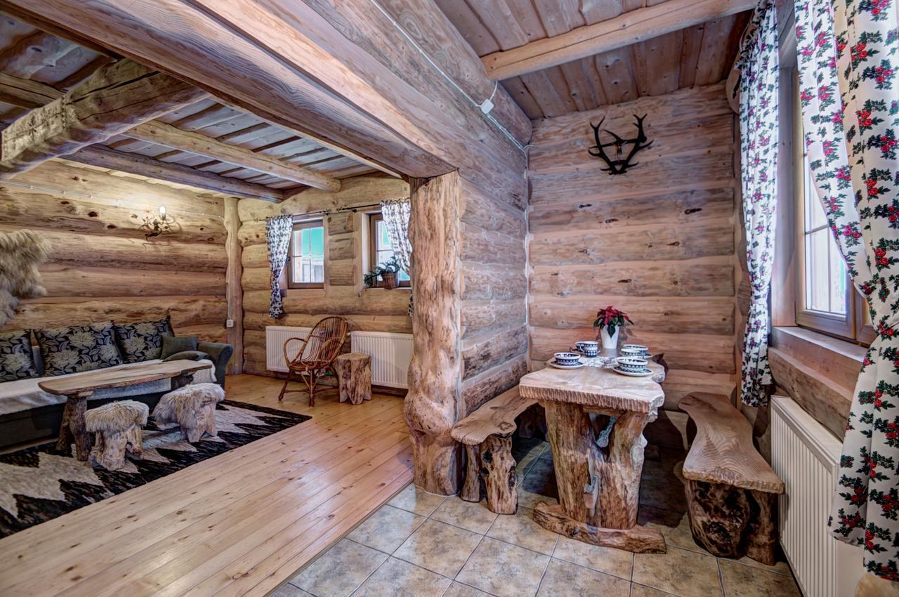 Goralski Domek Z Kominkiem - Highlander Wooden House مورزاسيخله المظهر الخارجي الصورة