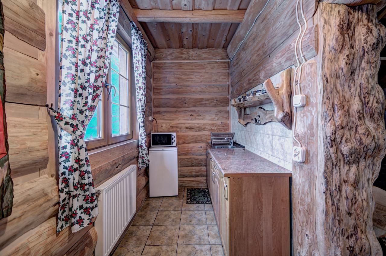 Goralski Domek Z Kominkiem - Highlander Wooden House مورزاسيخله المظهر الخارجي الصورة